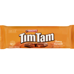 Photo of Arnott's Tim Tam Chocolate Biscuits Chewy Caramel 175g 175g