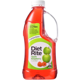 Photo of Diet Rite Apple Raspberry Cordial 1lt