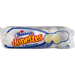Photo of Hostess Donettes Mini Donuts Powdered - 6 Ct