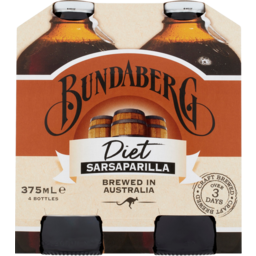 Photo of Bundaberg Diet Sarsaparilla Bottles