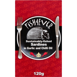 Photo of Fish 4 Ever Sardines in Garlic & Chilli Oil