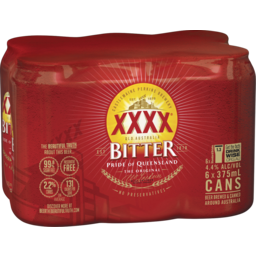 Photo of XXXX Bitter Can 6 Pack