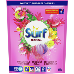 Photo of Surf Tropical Front & Top Loader Laundry Capsules