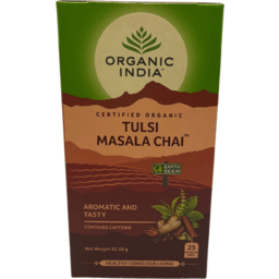 Photo of Organic India Tulsi Masala Chai Tea 25pk