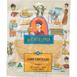 Photo of La Tortilleria Tortilla Corn 8 Pack