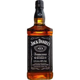 Photo of Jack Daniels Black Label Whiskey 1l