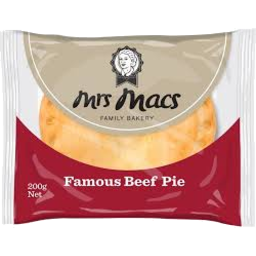 Photo of Mrs Macs Pie Famous Beef 200g