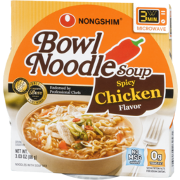 Photo of Nongshim Bowl Noodle Soup Spicy Chicken