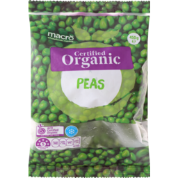 Photo of Macro Certified Organic Peas