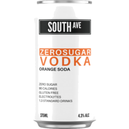 Photo of South Ave Orange Soda Vodka Can