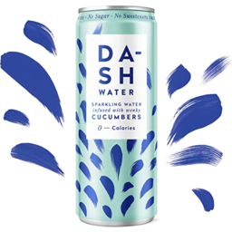 Photo of Dash Sparkling Water Cucumber 330ml