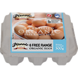 Photo of Eggs Pirovic Organic Free Range 6pk 300g