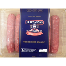 Photo of Slape & Sons Cheese Kransky 480g