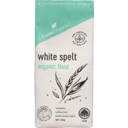 Photo of Ceres Organics White Spelt Organic Flour 700g