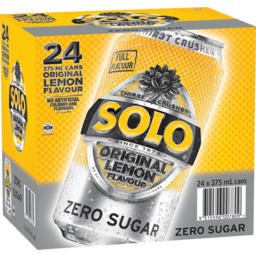 Photo of Solo Zero Sugar Cans