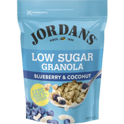 Photo of Jordans Low Sugar Granola Blueberry & Coconut