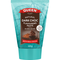 Photo of Queen Natural Dark Choc Flavouring Paste 100g