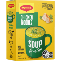 Photo of Maggi Soup For A Cup Chicken Noodle 4 Pack