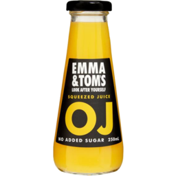 Photo of Emma & Tom's Glass Juice Orange 250ml