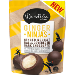 Photo of Darrell Lea Dark Chocolate Covered Ginger Nougat