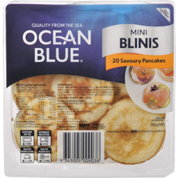 Photo of Ocean Blue Mini Blinis 168gm 168g