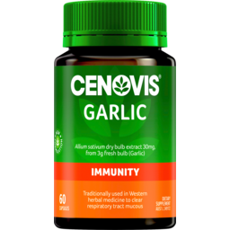 Photo of Cenovis Garlic Immunity Capsules 60 Pack