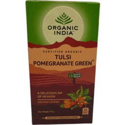 Photo of Organic India Tulsi Pomegranate Green Tea 25pk