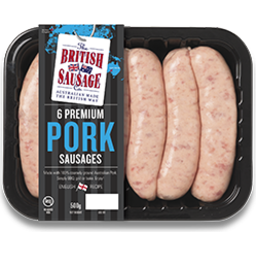Photo of British Thick Pork Sausages 500gm