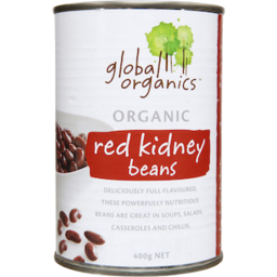 Photo of Global Organics Beans Red Kidney 400g