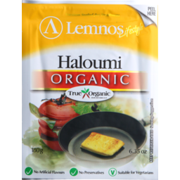 Photo of Lemnos Organic Chs Haloumi 180gm