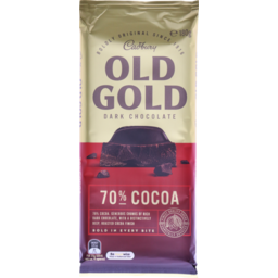 Photo of Cadbury Chocolate Old Gold Dark Chocolate 70% Cocoa 180g