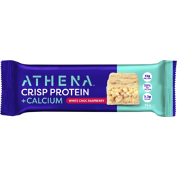 Photo of Athena Crisp Protein + Calcium White Choc Raspberry