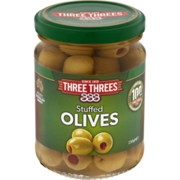 Photo of Three Threes Stuffed Olives