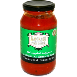 Photo of Sauce - Pasta Tomatoes & Basil Lucia's