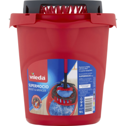 Photo of Vileda Supermocio Power Press Mop Bucket With Wringer Single