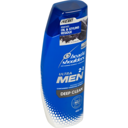 Photo of Head & Shoulders Ultra Men 2 in1 Deep Clean Anti Dandruff Shampoo + Conditioner 400 ml