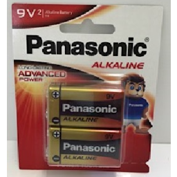 Photo of Panasonic Batteries Alkaline 9V 2 Pack