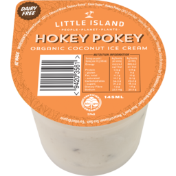Photo of Little Island Organic Coconut Ice Cream Hokey Pokey