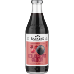 Photo of Barkers Fruit Syrup Blackcurrant & Cranberry