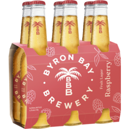 Photo of Byron Bay Brewery Raspberry 6 Pack