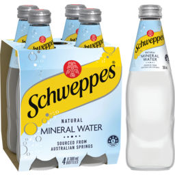 Photo of Schweppes Natural Mineral Water 4x300ml