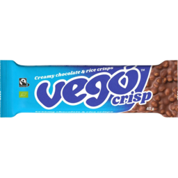 Photo of Vego - Crisp Chocolate Bar Creamy Chocolate & Rice Crisps