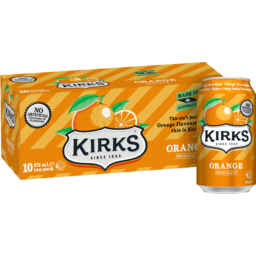 Photo of Kirks Orange Cans