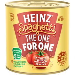 Photo of Heinz Spaghetti In Tomato Sauce 220gm