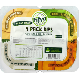 Photo of FIFYA Vegan Dip 4 Pack