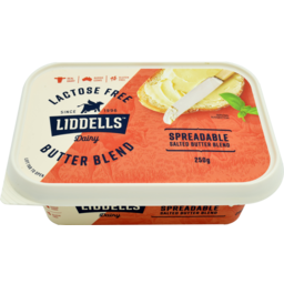 Photo of Liddells Butter Spreadable Lactose Free 250gm