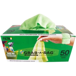Photo of Grab-A-Rag 50pack Green