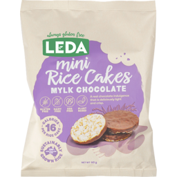 Photo of Leda Mini Rice Cakes Mylk Choc