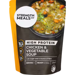 Photo of Strength Meals Co Soup Chicken & Veg