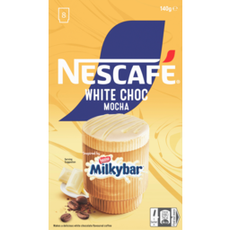 Photo of Nescafe Milkybar White Choc Mocha Coffee Sachet 8 Pack